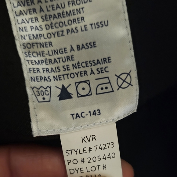 511 Tactical Series Men's Pants Style 74273 Size 36 X 30 Navy Rip Stop Work 5.11 - Picture 12 of 12